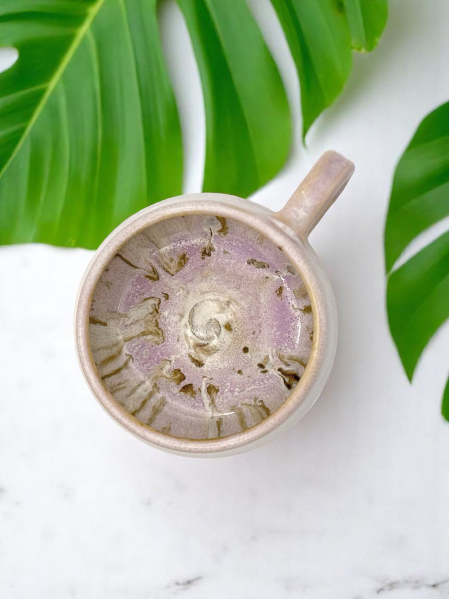 Pink Flower Tea Mugs