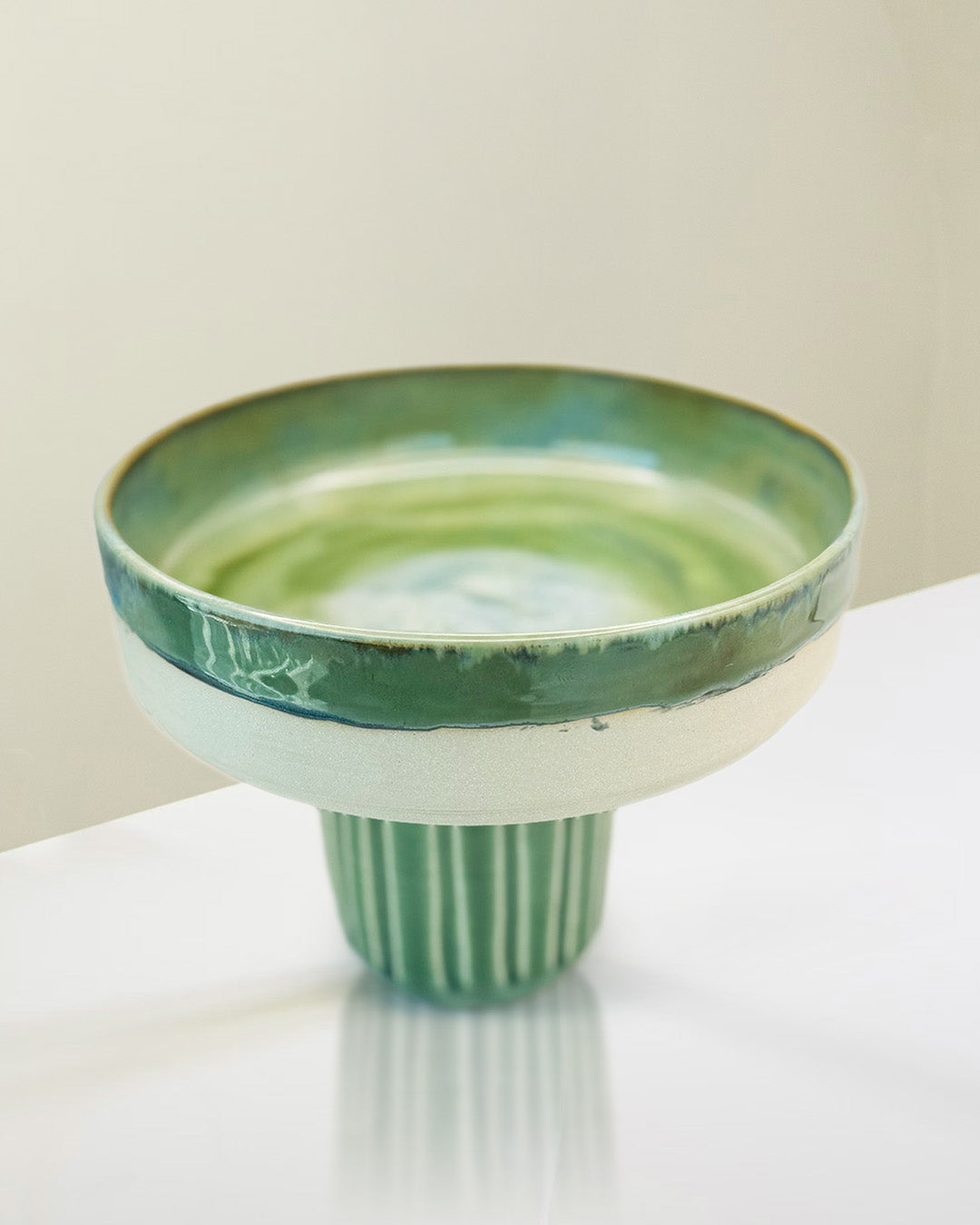 Meadow Green Dish & Tumbler