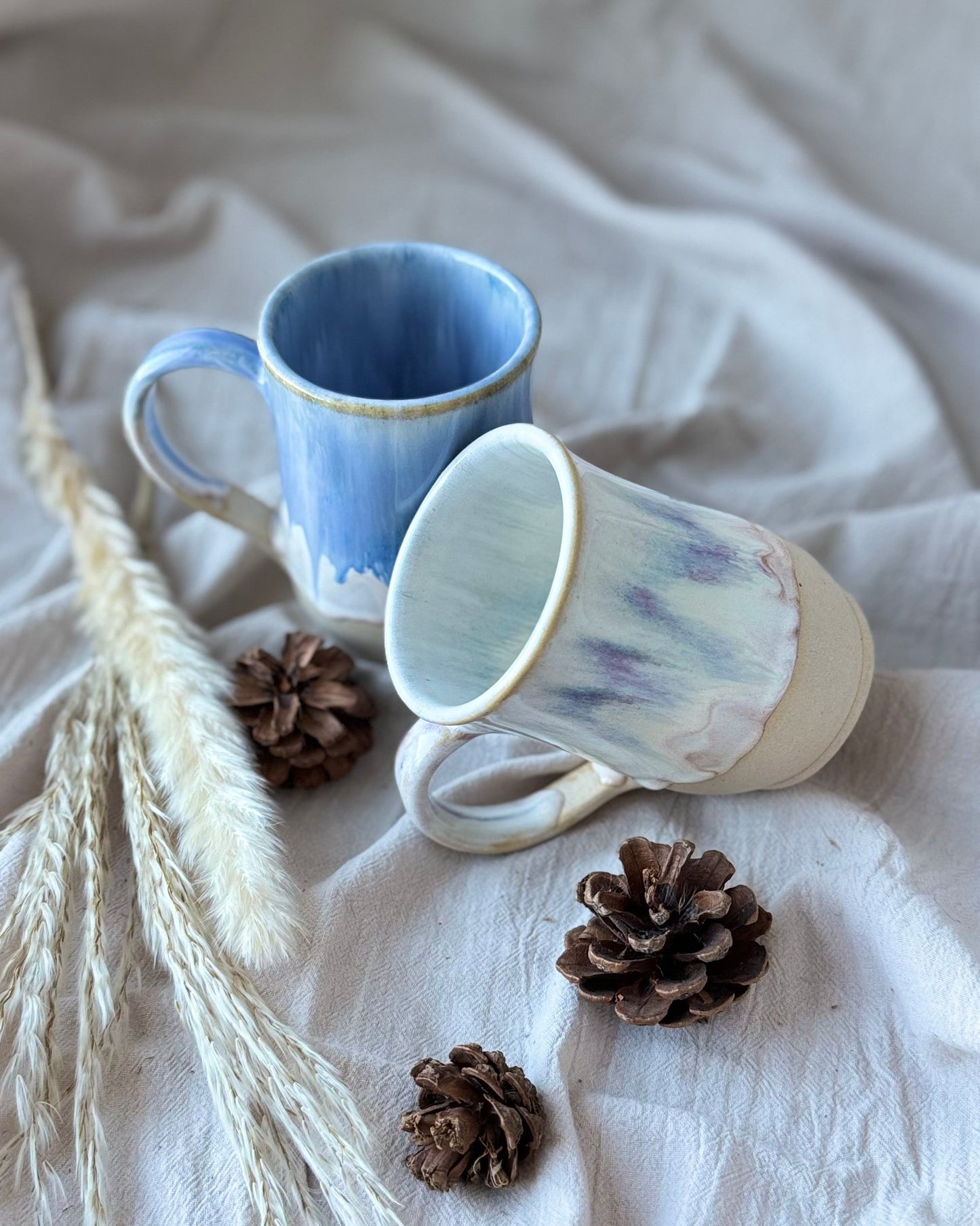 Drip Glaze Mugs