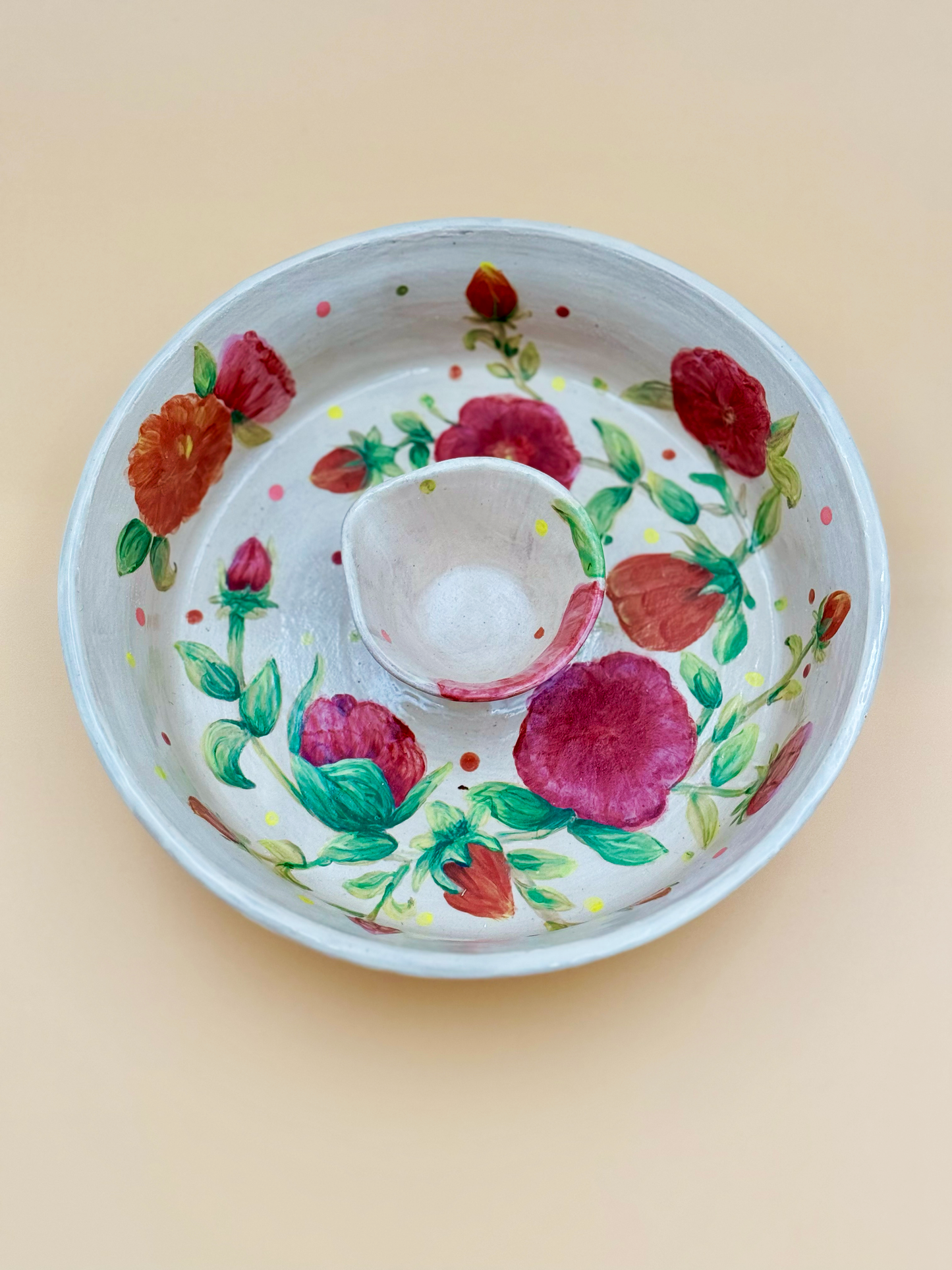 Morning Garden Platter